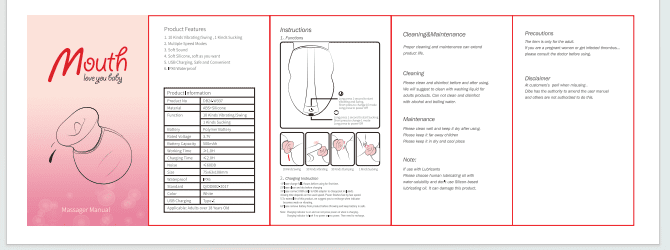 Orgasmofsoul Lip Kiss Licking Vibration Clitoral Suction Device - Orgasm of Soul