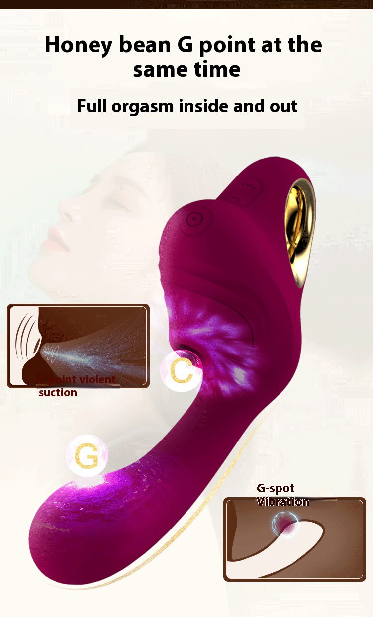 Orgasmofsoul Heating Vibration Suction Wand - Orgasm of Soul