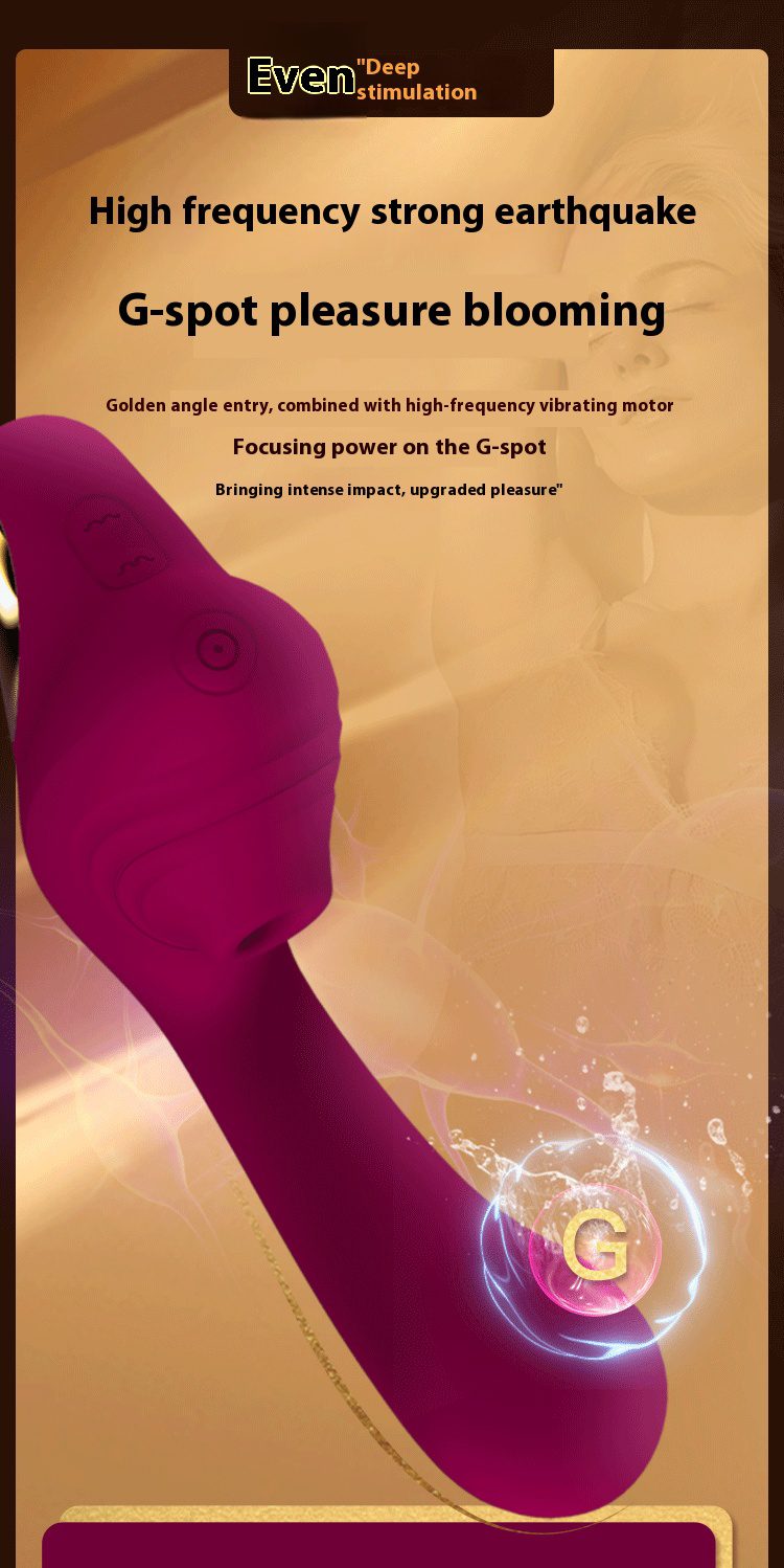 Orgasmofsoul Heating Vibration Suction Wand - Orgasm of Soul