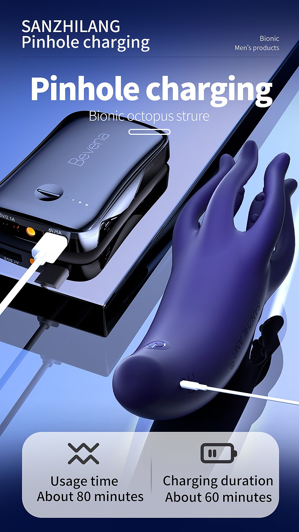 Orgasmofsoul Six-Claw Prostate Massager – Ultimate Male Pleasure Toy - Orgasm of Soul