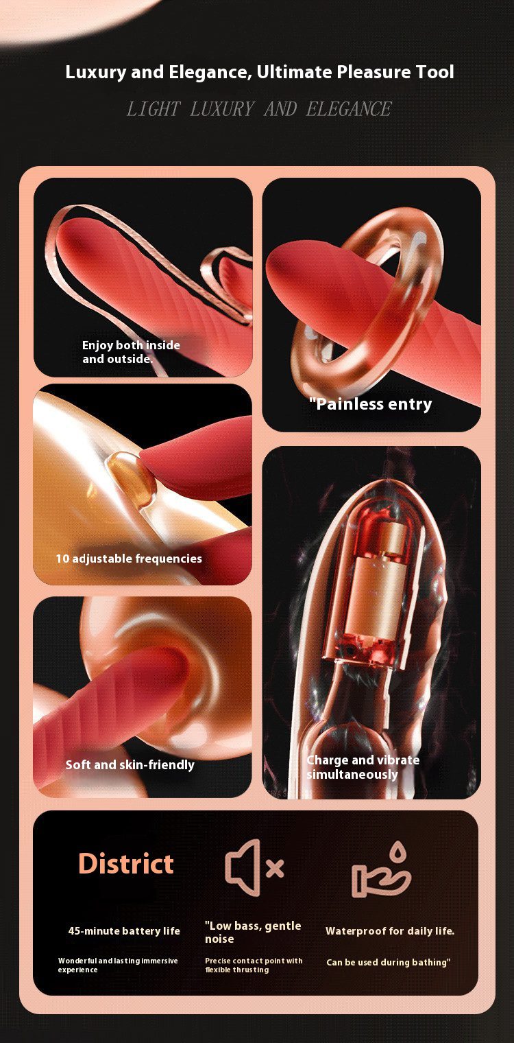 Orgasmofsoul Athena Pulsating Heating Wand - Orgasm of Soul