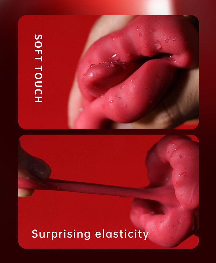 Flame Red Lips 2.0 – Seductive Licking & Teasing Pen for Intense Sensation - Orgasm of Soul