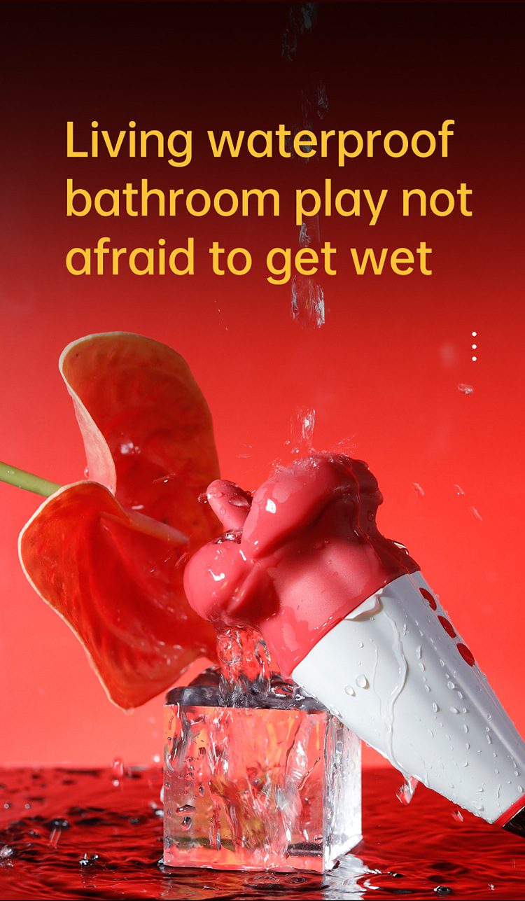 Flame Red Lips 2.0 – Seductive Licking & Teasing Pen for Intense Sensation - Orgasm of Soul