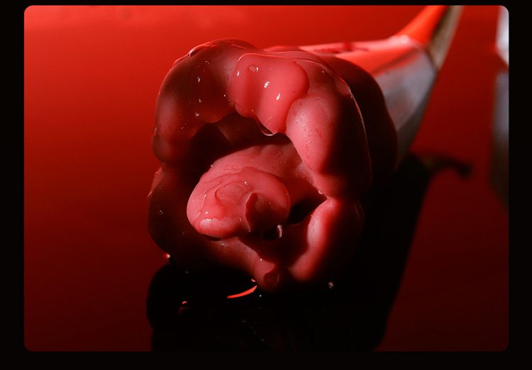 Flame Red Lips 2.0 – Seductive Licking & Teasing Pen for Intense Sensation - Orgasm of Soul