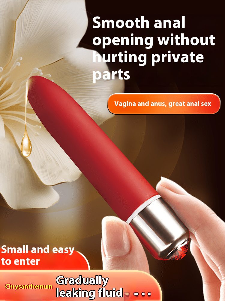 Orgasmofsoul Mini Lipstick Vibrator – Compact & Powerful Anal Toy for Enhanced Pleasure - Orgasm of Soul