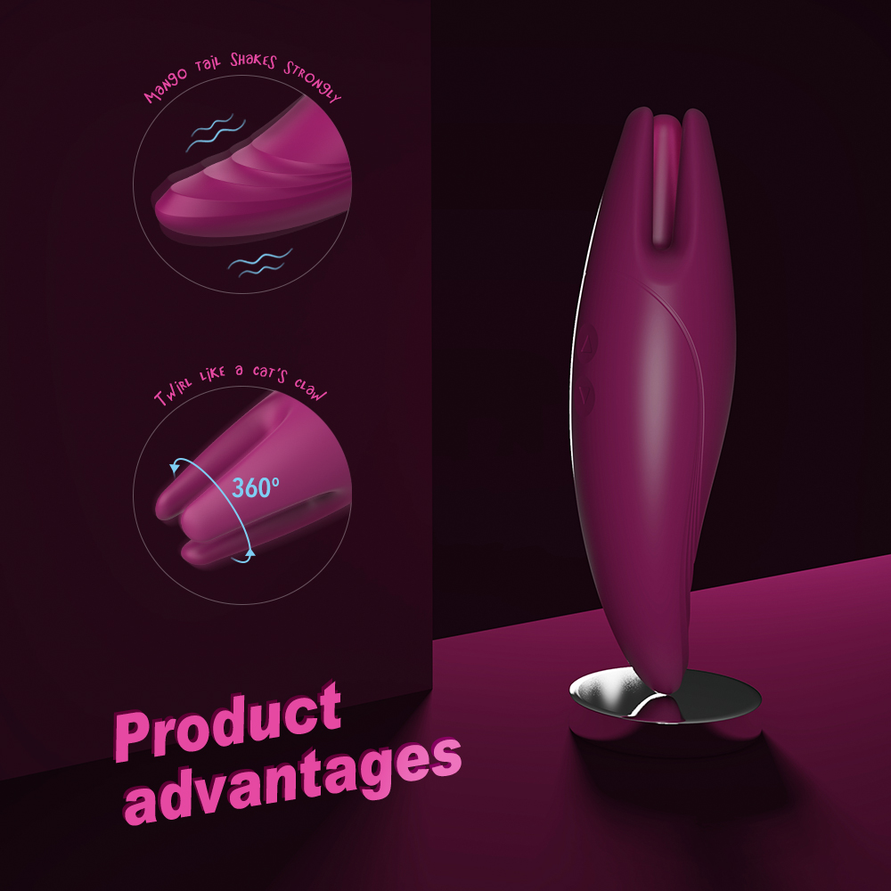 Orgasmofsoul Dual-Head Vibrator – Two Heads, Twice the Ecstasy - Orgasm of Soul