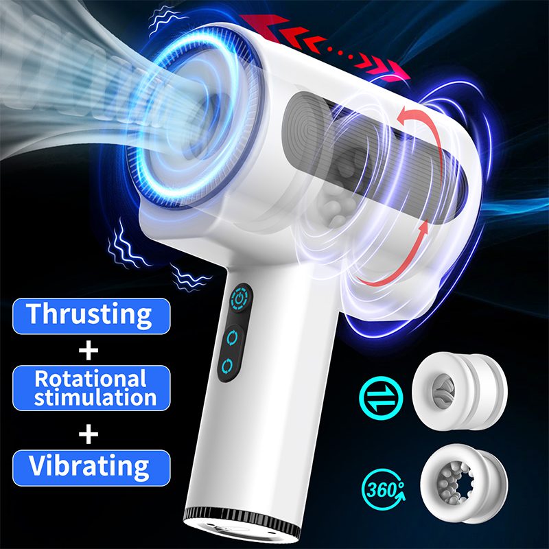 Orgasm of Soul 2nd Gen Telescopic & Rotating Vibrator for Ultimate Pleasure - Orgasm of Soul