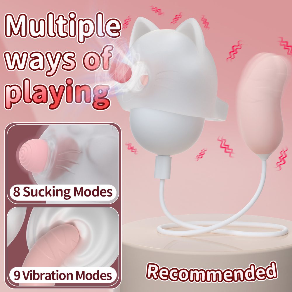 Orgasmofsoul Lucky Cat Pro Suction Massager - Orgasm of Soul