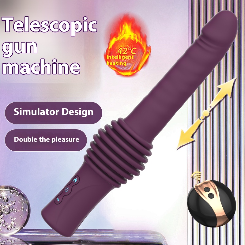 Orgasmofsoul Sky Cannon | Remote & Hands-Free | Heated Telescopic Vibration - Orgasm of Soul