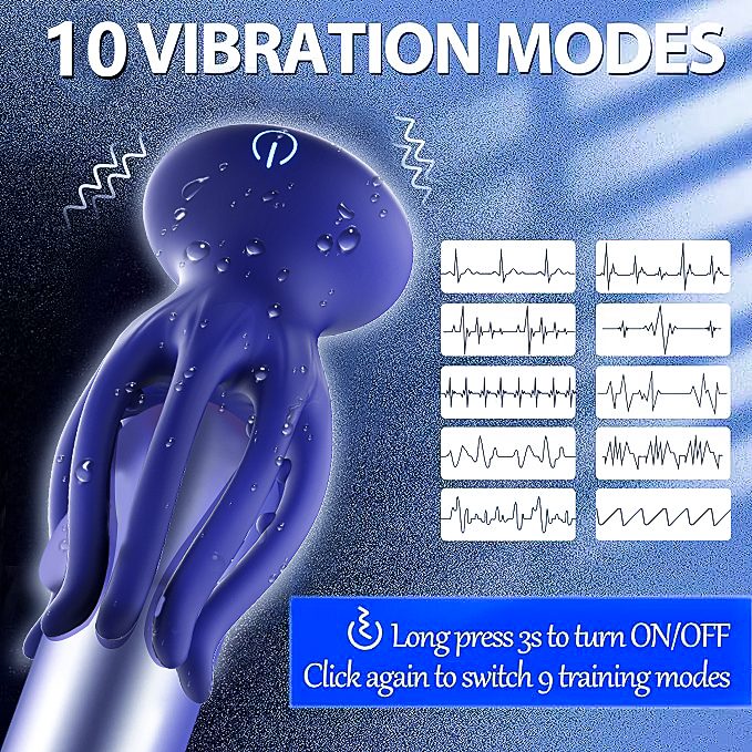 Soul Orgasm Jellyfish Octopus Prostate Massager – Best Male Adult Toy for Deep Stimulation - Orgasm of Soul