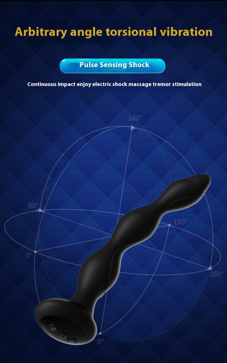 Orgasmofsoul Heated Electric Shock Anal Vibrator for Men – Finger 2 Series - Orgasm of Soul