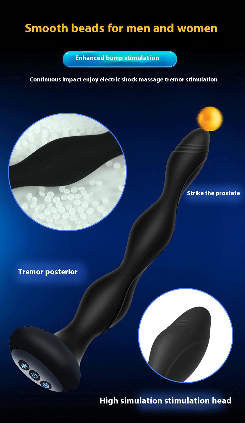 Orgasmofsoul Heated Electric Shock Anal Vibrator for Men – Finger 2 Series - Orgasm of Soul