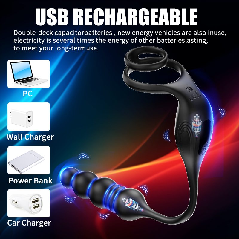 Orgasmofsoul 4th Gen Telescopic Remote Vibrating Anal Massager - Orgasm of Soul