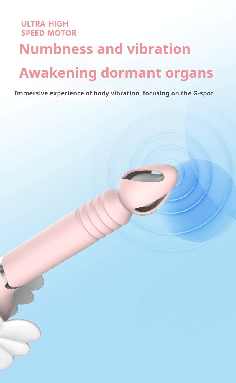 Orgasmofsoul Sakura Wand: Sucking, Licking & Thrusting with Warming - Orgasm of Soul
