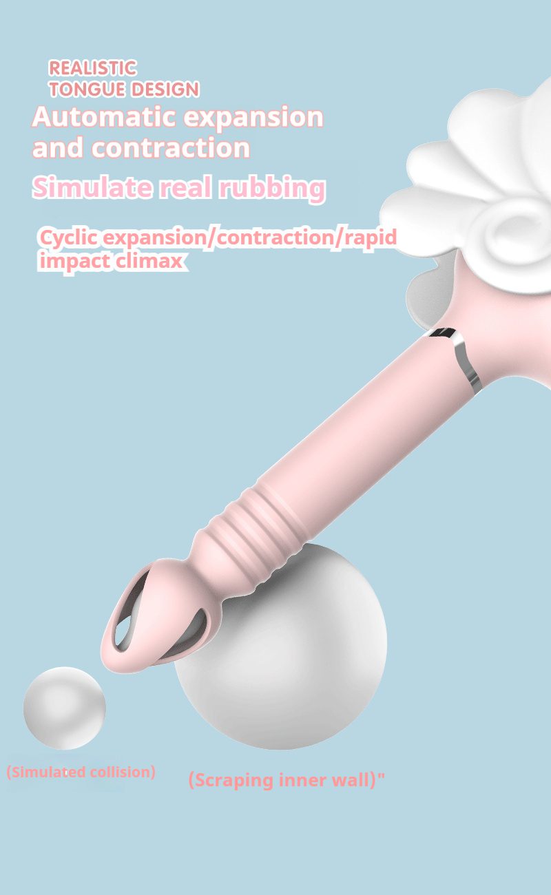 Orgasmofsoul Sakura Wand: Sucking, Licking & Thrusting with Warming - Orgasm of Soul