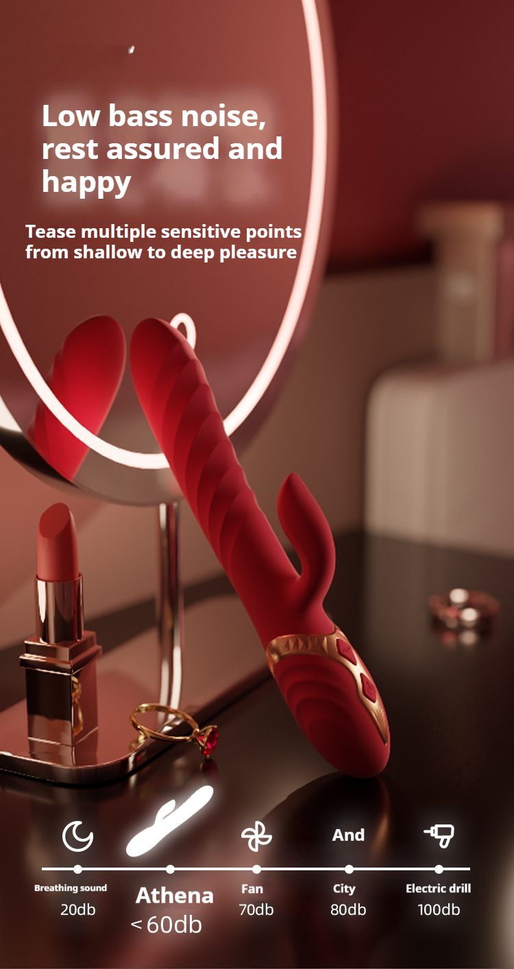 Orgasmofsoul Athena Pulsating Heating Wand - Orgasm of Soul