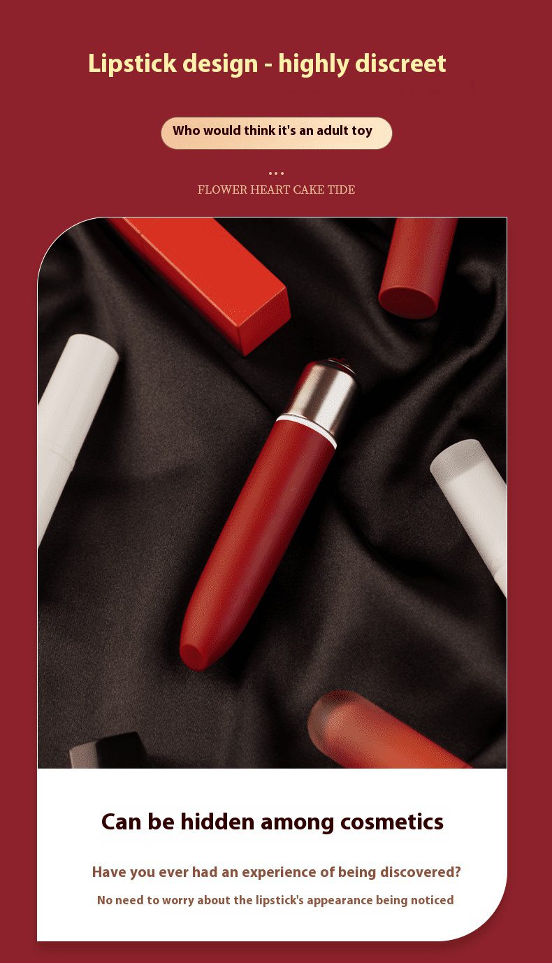 Orgasmofsoul Mini Lipstick Vibrator – Compact & Powerful Anal Toy for Enhanced Pleasure - Orgasm of Soul