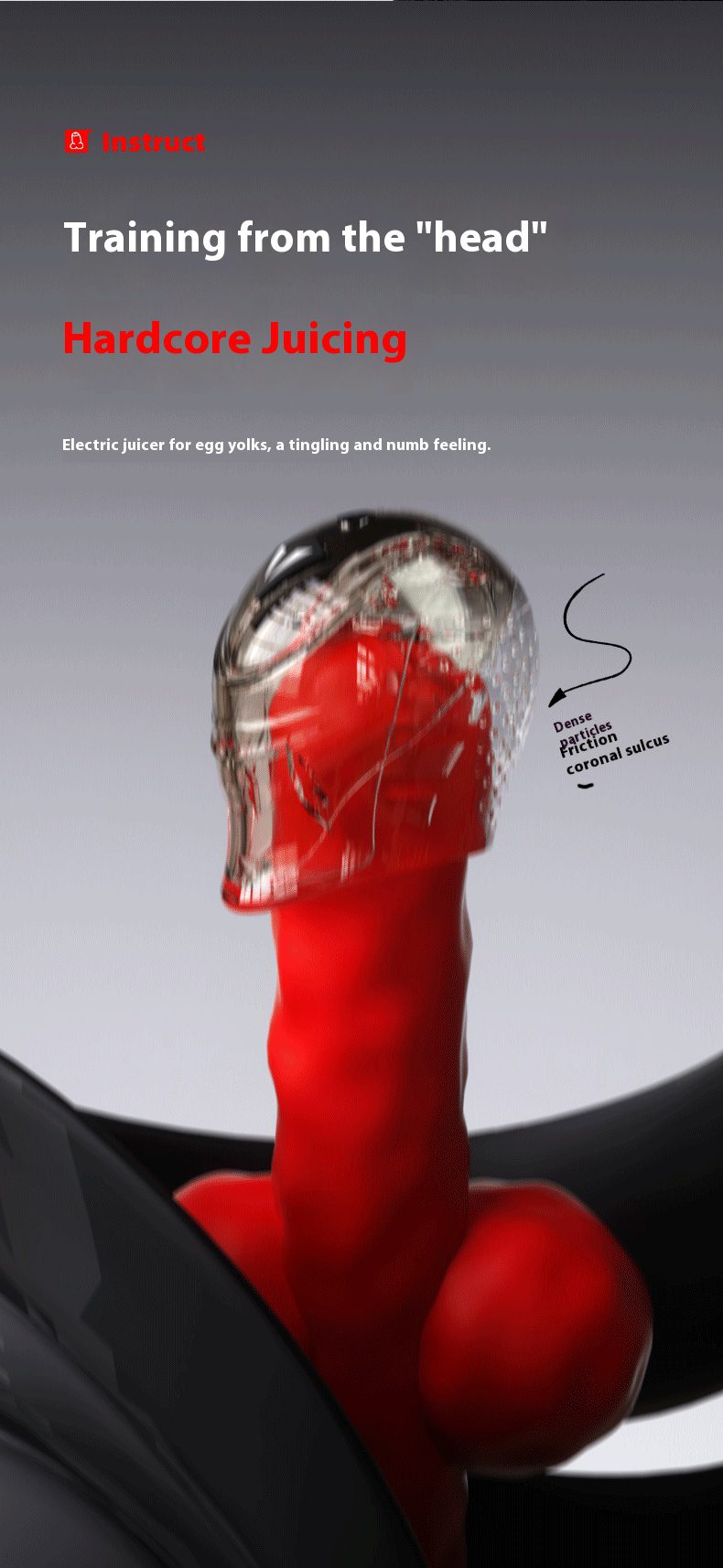 Soul Orgasm Iron Man – Male Prostate & Glans Training Massager for Enhanced Pleasure - Orgasm of Soul