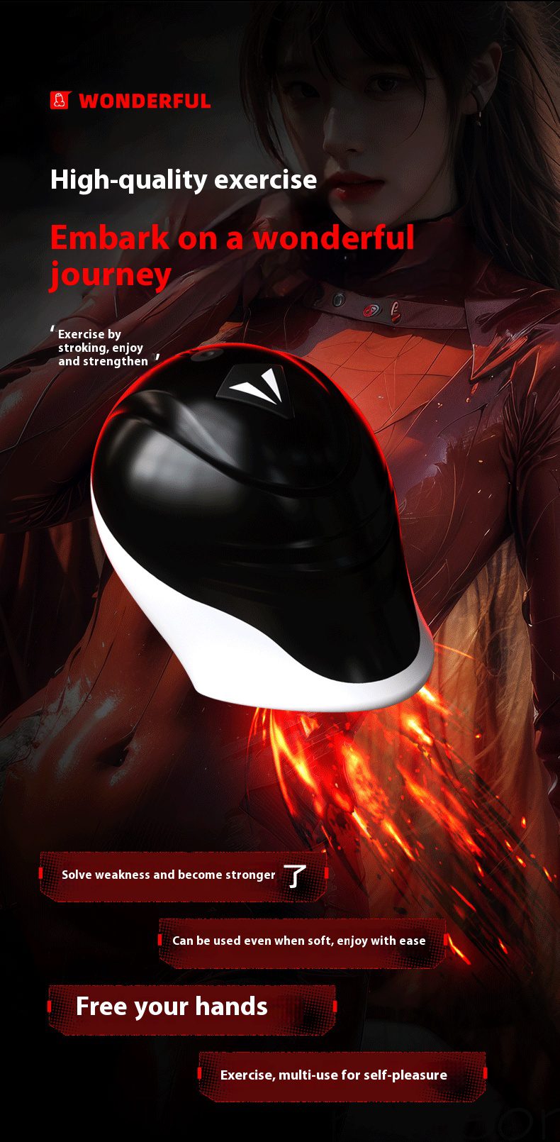 Soul Orgasm Iron Man – Male Prostate & Glans Training Massager for Enhanced Pleasure - Orgasm of Soul
