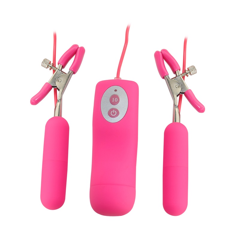 Orgasmofsoul 10-Mode Vibrating Nipple Clamps – Intense Sensory Stimulation - Orgasm of Soul