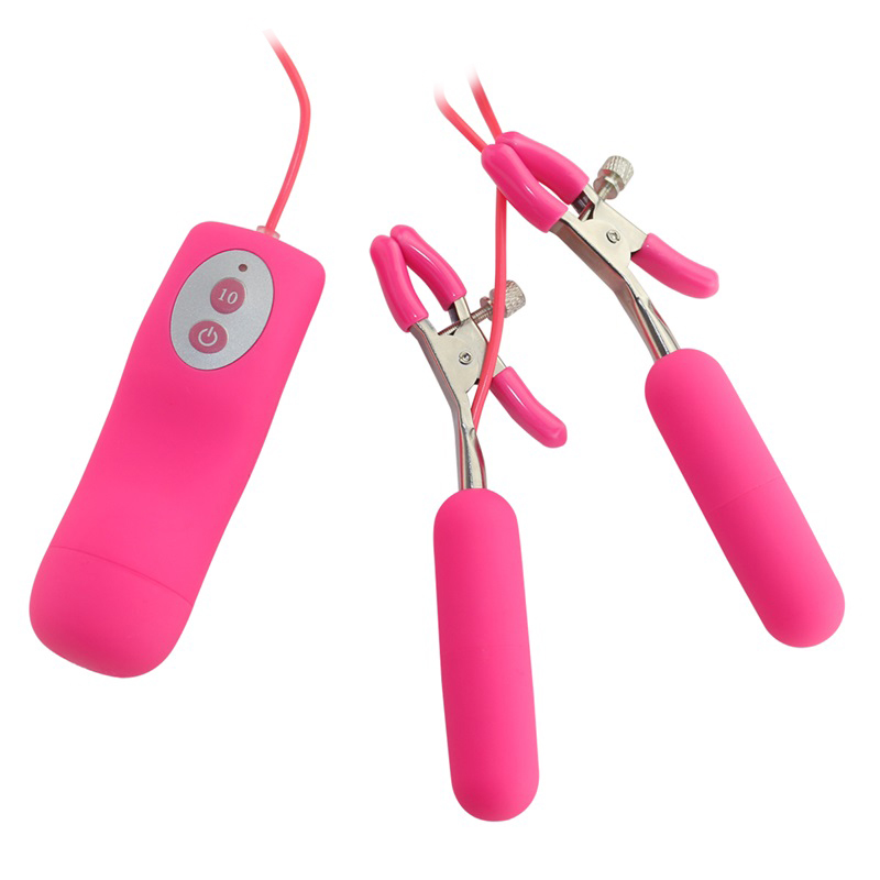 Orgasmofsoul 10-Mode Vibrating Nipple Clamps – Intense Sensory Stimulation - Orgasm of Soul