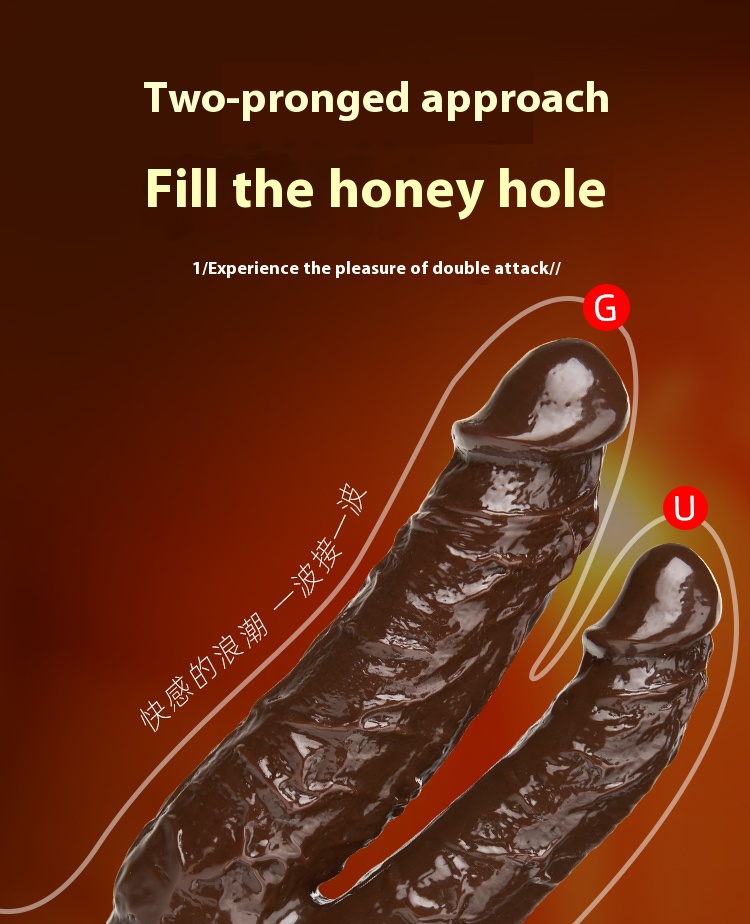 Orgasm of Soul Double Dildo – Realistic, Flexible & Intensely Pleasurable - Orgasm of Soul