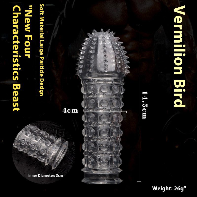 Orgasm of Soul – Wild Wolf Tooth Crystal Sleeve for Intense Pleasure - Orgasm of Soul