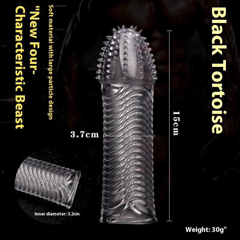 Orgasm of Soul – Wild Wolf Tooth Crystal Sleeve for Intense Pleasure - Orgasm of Soul