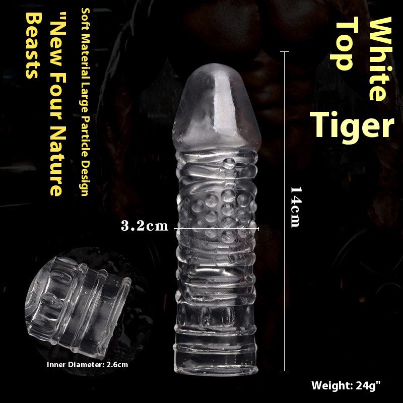 Orgasm of Soul – Wild Wolf Tooth Crystal Sleeve for Intense Pleasure - Orgasm of Soul