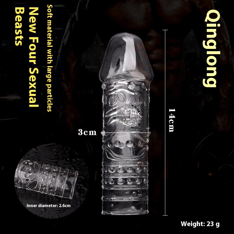 Orgasm of Soul – Wild Wolf Tooth Crystal Sleeve for Intense Pleasure - Orgasm of Soul